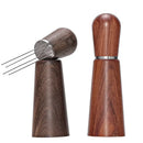 Decorbites espresso stirrer wood and metal kitchen distribution tool