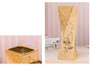 DecorBites™ Europe Gold-Plated Ceramic Vase for Home Decor