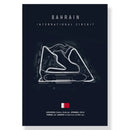 DecorBites™ F1 Circuit Canvas Painting for Living Room