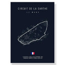 DecorBites™ F1 Circuit Canvas Painting for Living Room
