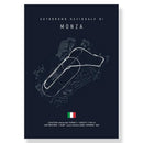 DecorBites™ F1 Circuit Canvas Painting for Living Room