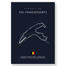 DecorBites™ F1 Circuit Canvas Painting for Living Room
