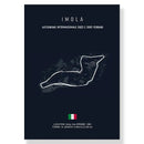 DecorBites™ F1 Circuit Canvas Painting for Living Room