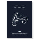 DecorBites™ F1 Circuit Canvas Painting for Living Room