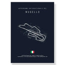 DecorBites™ F1 Circuit Canvas Painting for Living Room