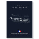 DecorBites™ F1 Circuit Canvas Painting for Living Room