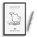 DecorBites™ F1 Circuit Canvas Painting - Motorsport Wall Art