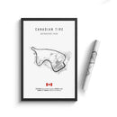 DecorBites™ F1 Circuit Canvas Painting - Motorsport Wall Art