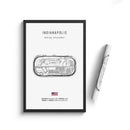 DecorBites™ F1 Circuit Canvas Painting - Motorsport Wall Art