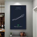 DecorBites™ F1 Circuit Canvas Painting - Motorsport Wall Art