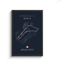 DecorBites™ F1 Circuit Canvas Painting - Motorsport Wall Art
