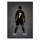 DecorBites™ Famous Basketball and Soccer Stars Wall Art
