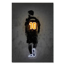 DecorBites™ Famous Basketball and Soccer Stars Wall Art