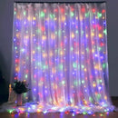 DecorBites™ Festive USB Fairy Lights Curtain Set
