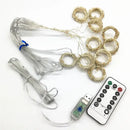 DecorBites™ Festive USB Fairy Lights Curtain Set