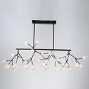 DecorBites™ Firefly LED Island Pendant Light: Modern Acrylic Linear Lamp for Dining Room Ceiling