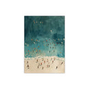 DecorBites™ Frameless Summer People Swimming Canvas Wall Art