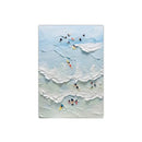 DecorBites™ Frameless Summer People Swimming Canvas Wall Art