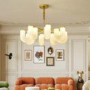 Decorbites french cream u-shaped floor lamp living room led light