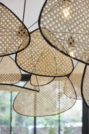 DecorBites™ French Design Rattan Chandelier for Home Lighting