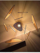 DecorBites™ French Design Rattan Chandelier for Home Lighting