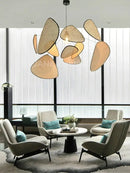 DecorBites™ French Design Rattan Chandelier for Home Lighting