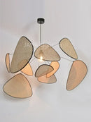DecorBites™ French Design Rattan Chandelier for Home Lighting