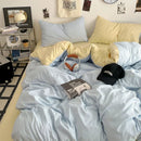 DecorBites™ Fresh Solid Color Cotton Quilt Set - 4-Piece