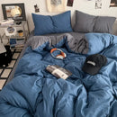 DecorBites™ Fresh Solid Color Cotton Quilt Set - 4-Piece