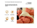 DecorBites™ Fresh Solid Color Cotton Quilt Set - 4-Piece