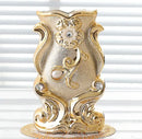 DecorBites™ Frosted Porcelain Flower Vase for Home Decor