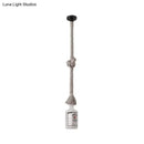 DecorBites™ Frosted White Glass Island Lamp - Loft Style, Black Wine Bottle Design - Perfect for Restaurants, Ceiling Suspension Lighting