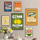 DecorBites™ Fun Beans on Toast Kitchen Canvas Art
