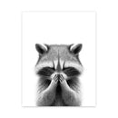 DecorBites™ Funny Animal Bathroom Poster Canvas Wall Art