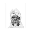 DecorBites™ Funny Animal Bathroom Poster Wall Art