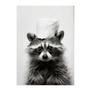 DecorBites™ Funny Animals Canvas Wall Art for Bathroom Home
