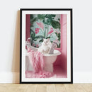 DecorBites™ Funny Cat Bathroom Wall Art