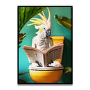 DecorBites™ Funny Cat Bathroom Wall Art Print