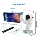 Decorbites galaxy astronaut starry projector night light for bedroom
