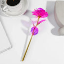 Decorbites galaxy rose iridescent blue & purple wedding centerpiece