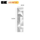 Decorbites geometric art white wall lamp for bedroom living room