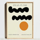 DecorBites™ Geometric Bauhaus Abstract Canvas Wall Art