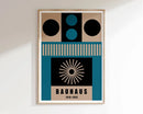 DecorBites™ Geometric Bauhaus Canvas Poster - Retro Home Wall Art