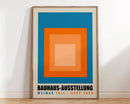 DecorBites™ Geometric Bauhaus Canvas Poster - Retro Home Wall Art
