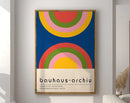 DecorBites™ Geometric Bauhaus Canvas Poster - Retro Home Wall Art