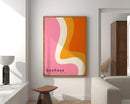 DecorBites™ Geometric Bauhaus Canvas Poster - Retro Home Wall Art