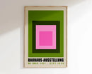 DecorBites™ Geometric Bauhaus Canvas Poster - Retro Home Wall Art