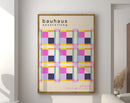 DecorBites™ Geometric Bauhaus Canvas Poster - Retro Home Wall Art