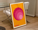 DecorBites™ Geometric Bauhaus Canvas Poster - Retro Home Wall Art