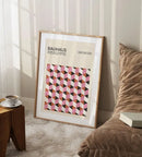 DecorBites™ Geometric Bauhaus Canvas Poster - Retro Home Wall Art